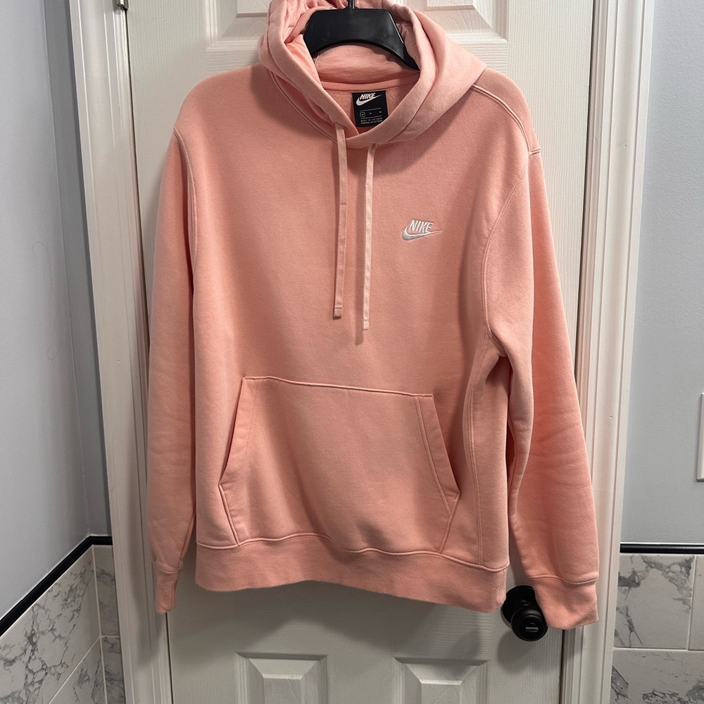 Nike Men's Pink Hoodie